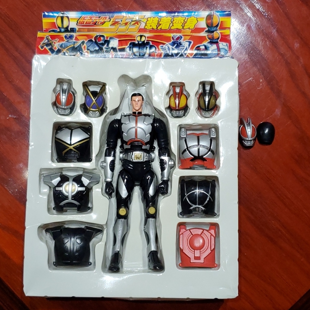 Japanese toy with interchangeable outfit